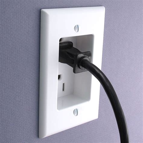 electrical duplex outlet box|recessed duplex outlet.